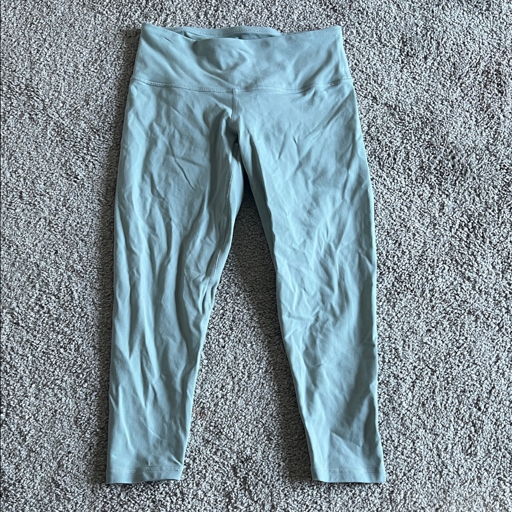 Prana Light Blue Capri Yoga Pants/Leggings